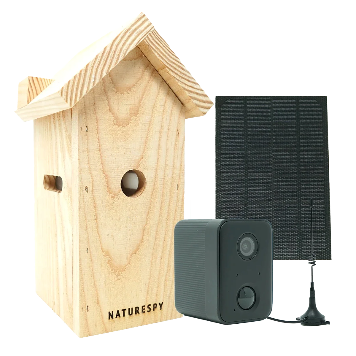 Vantage NestView WiFi Solar Nest Box Camera Kit — front view