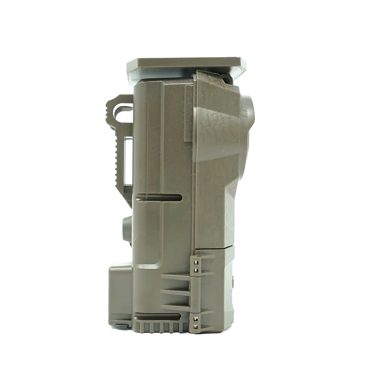 Camojojo Trace 4G Cellular Trail Camera — mounted on a tree