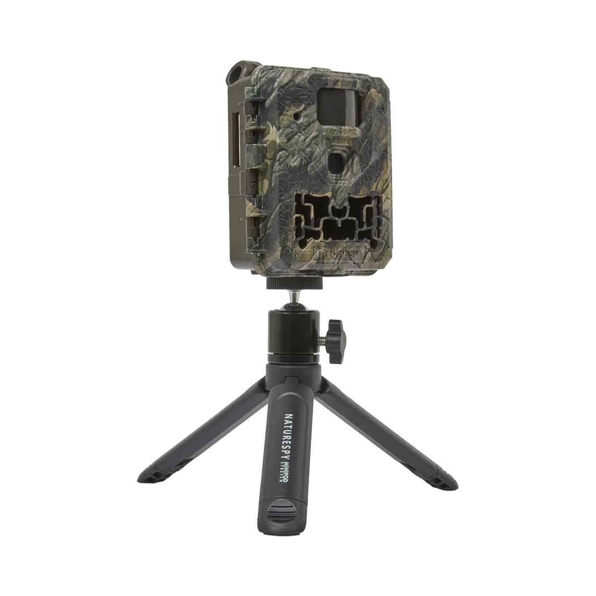 Vantage Scout Nova 4K No-Glow Trail Camera — detail of the lens and LEDs