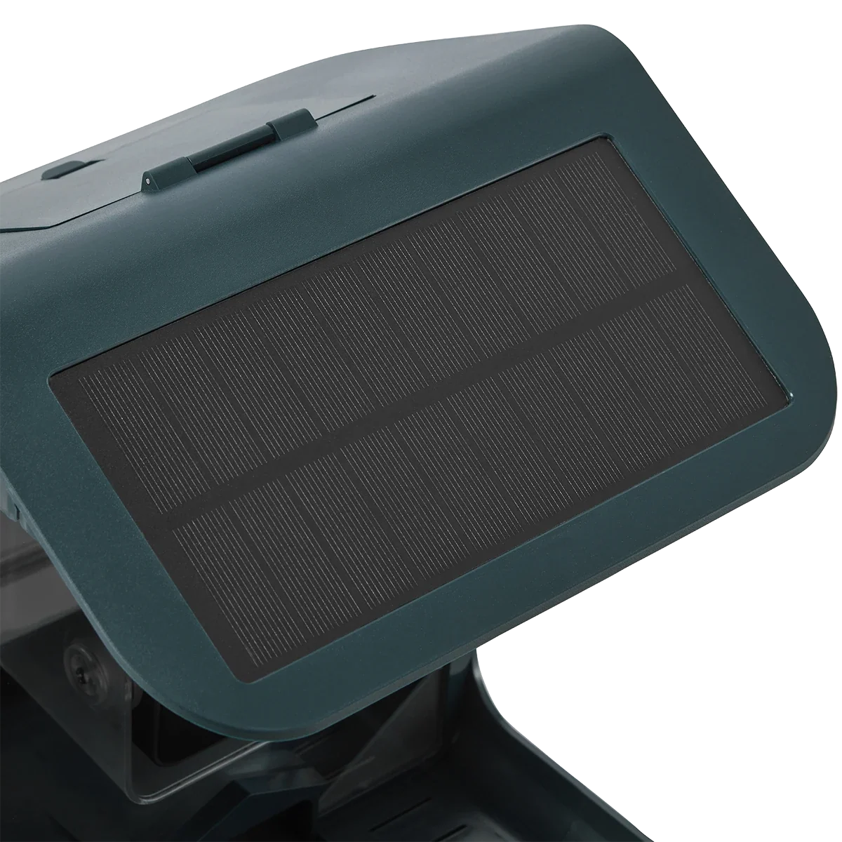 Vantage BirdView Pro WiFi Solar Bird Feeder Camera — detail of the lens and LEDs