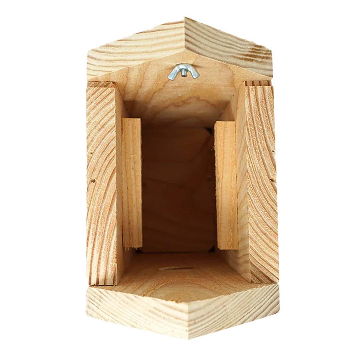 Vantage NestView WiFi Solar Nest Box Camera Kit — detail of the lens and LEDs