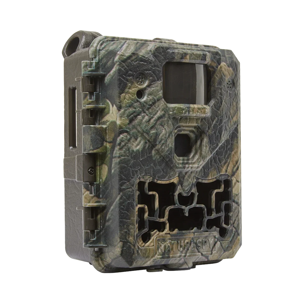 Vantage Scout Nova 4K No-Glow Trail Camera — open, showing controls