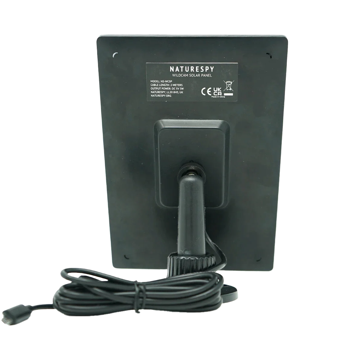 Vantage Solar Panel for WildView Cameras — in use outdoors