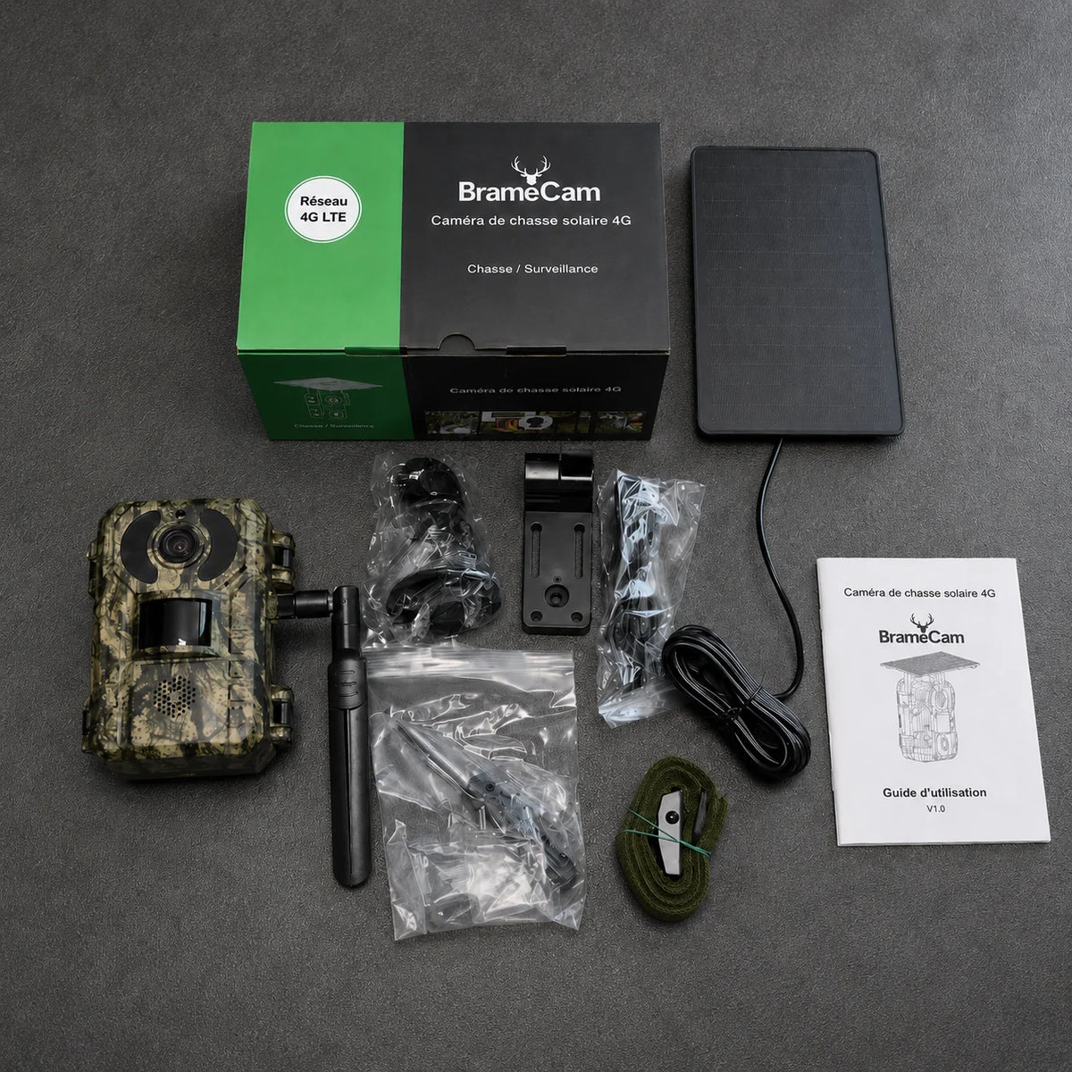 Vantage Ranger 4G Solar Trail Camera — SIM and 128GB Card Included
