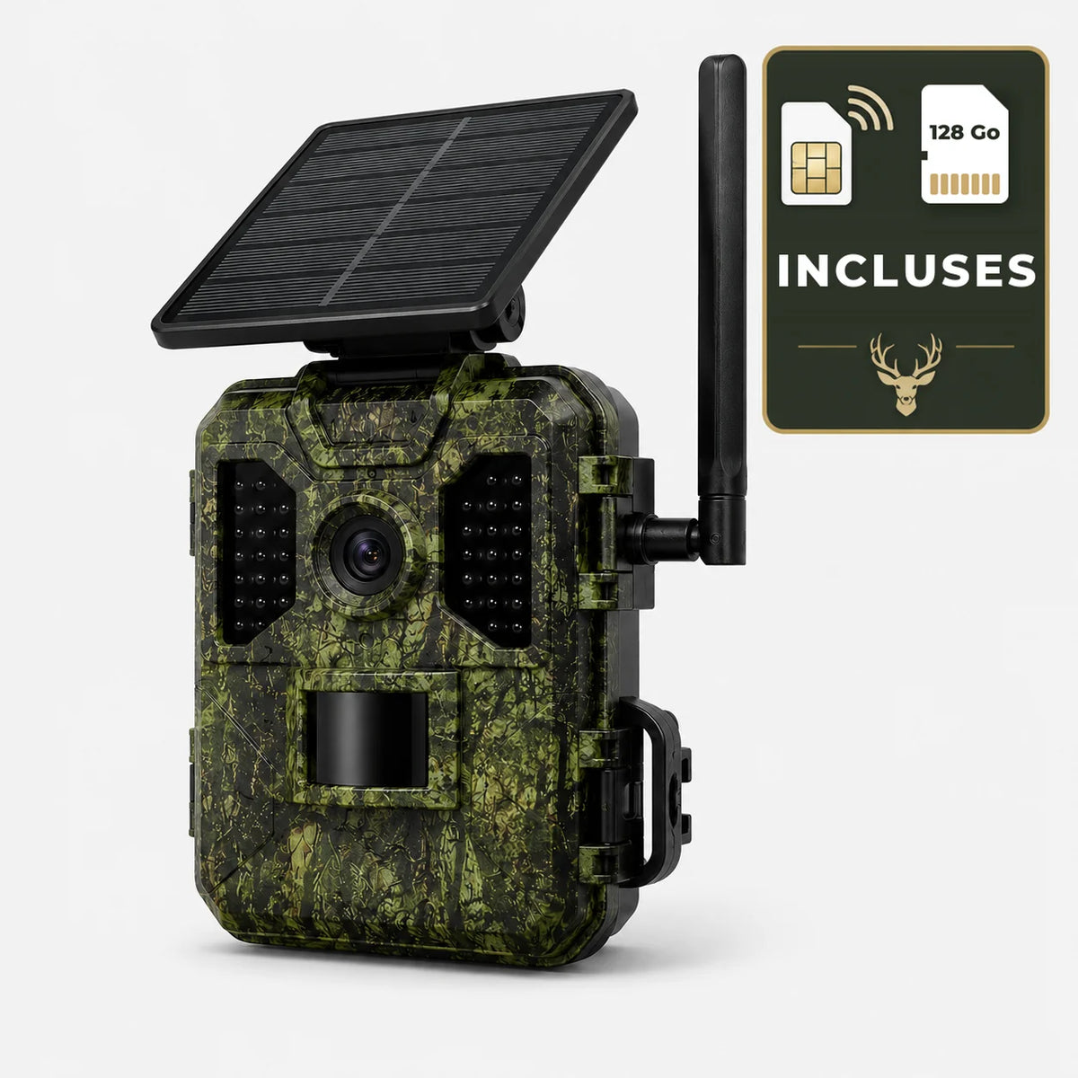 Vantage Ranger 4G Solar Trail Camera — SIM and 128GB Card Included