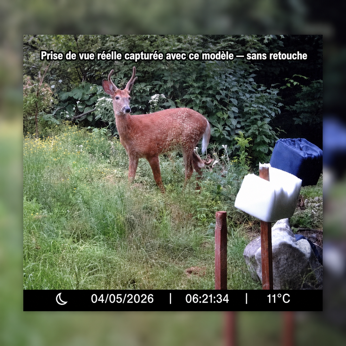 Vantage Tracker WiFi Trail Camera — daytime capture