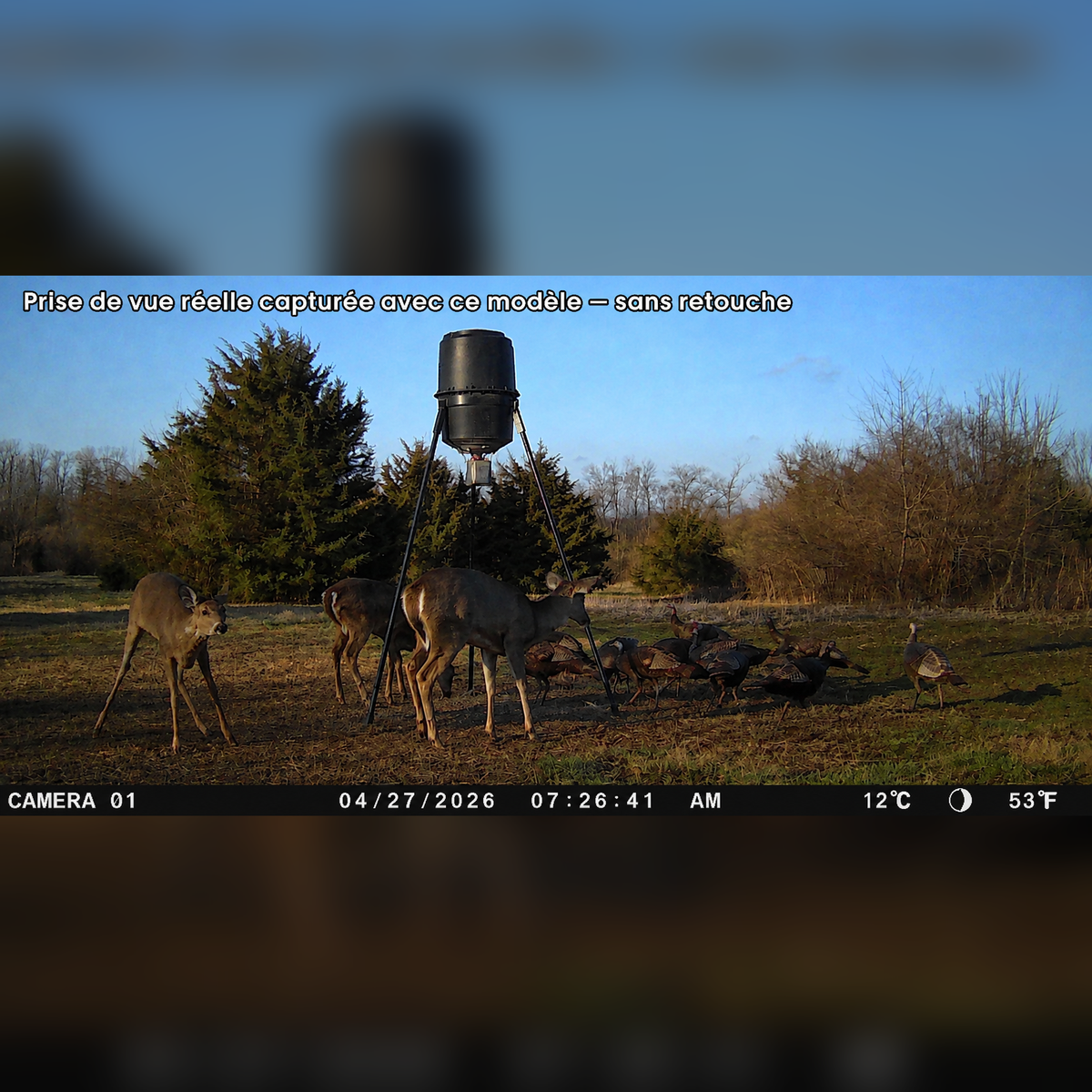 Vantage Sentry 1080p Trail Camera — angled view